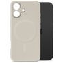 My Style Protective Flex Coque iPhone 17 MagSafe Coque arrière en TPU Souple - Antique White