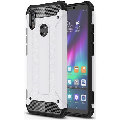 Mobigear Outdoor Coque HONOR Note 10 Coque arrière Rigide Anti-Chocs - Blanc