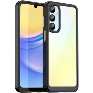 Mobigear Crystal Coque Samsung Galaxy A16 Coque arrière Rigide - Noir