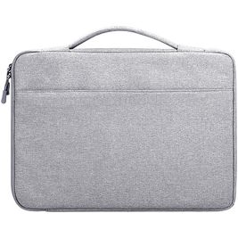 Mobigear Oxford Sacoche Ordinateur portable 13 - 14 Pouces Sacoche ordinateur + Poignée - Gris