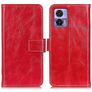 Mobigear Basic Housse Motorola Edge 30 Neo Etui Porte-Monnaie - Rouge