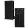 Mobilize Wallet Housse iPhone 17 Pro Etui en Cuir Véritable Porte-Monnaie - Noir