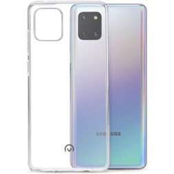Mobilize Gelly Transparent Samsung Galaxy Note 10 Lite TPU souple Coque arrière - Transparent
