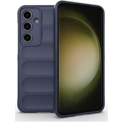 Mobigear Bumpy Coque Samsung Galaxy S24 FE Coque arrière en TPU Souple - Dark Blue