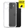 My Style Protective Flex Coque Transparente iPhone 16 Plus Coque arrière en TPU Souple Anti-Chocs - Transparent