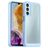 Mobigear Crystal Coque Samsung Galaxy M15 Coque arrière Rigide - Bleu