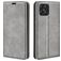 Mobigear Retro Slim Housse HONOR X8 Etui Porte-Monnaie - Gris