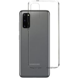 Mobiparts Classic Coque Transparente Samsung Galaxy S20 Coque arrière en TPU Souple - Transparent