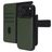 Mobiparts Housse iPhone 17 Pro Max Etui avec Coque Détachable en Cuir Véritable Porte-Monnaie - Vert