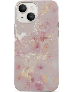 Burga Tough Coque iPhone 13 Coque arrière Rigide Anti-Chocs - Golden Coral