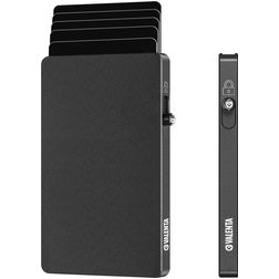 Valenta Cardprotector - Porte Cartes en en Aluminium - 7 Cartes - Compatible MagSafe - Dark Grey