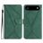 Mobigear Stitch iPhone Air Étui Portefeuille - Vert