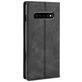 Mobigear Sensation Housse Samsung Galaxy S10 Plus Etui Porte-Monnaie - Noir