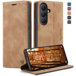 CaseMe 013 Housse Samsung Galaxy S26 Plus Etui Porte-Monnaie - Marron