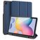 Dux Ducis Domo Coque Samsung Galaxy Tab S6 Lite Etui + Porte-crayon - Bleu