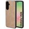 Mobiparts Classic Samsung Galaxy A56 MagSafe TPU / Similicuir Coque arrière - Moonstone Beige