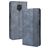 Mobigear Sensation Housse Xiaomi Redmi Note 9 Pro Etui Porte-Monnaie - Bleu