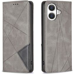 Mobigear Rhombus Slim iPhone 17 Étui - Gris
