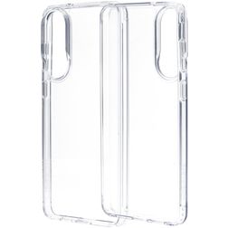 Mobiparts Classic Hardcover Coque Transparente Samsung Galaxy S25 Edge Coque arrière Rigide - Transparent