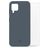 Mobilize Rubber Gelly Coque Samsung Galaxy A22 4G Coque arrière en TPU Souple - Matt Blue
