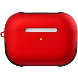 Mobigear Frosted Coque Apple AirPods Pro 1 Coque Rigide - Rouge