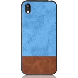 Mobigear Two Tone Coque Huawei Y5 (2019) Coque arrière Rigide - Marron / Bleu