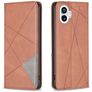 Mobigear Rhombus Slim Housse Nothing Phone (1) Etui - Marron