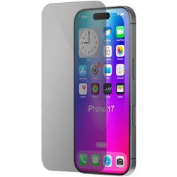 Mobiparts iPhone 17 Pro Verre trempé Protection d'écran Confidentialité - Compatible Coque - Noir
