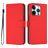 Mobigear Urban Wallet Housse iPhone 16 Pro Etui Porte-Monnaie - Rouge