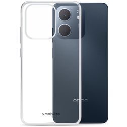 Mobilize Gelly Case Coque Transparente OPPO A5x Coque arrière en TPU Souple - Transparent