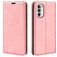 Mobigear Retro Slim Motorola Moto G52 Étui Portefeuille - Rose