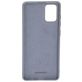 Mobiparts Coque Samsung Galaxy A71 Coque arrière en Silicone - Royal Grey