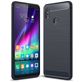Mobigear Brushed Slim Coque HONOR Note 10 Coque arrière en TPU Souple - Bleu Marin