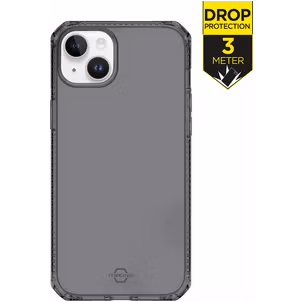 ITSkins SpectrumClear-R Coque iPhone 14 Coque arrière en TPU Souple Anti-Chocs - Smoke