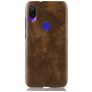 Mobigear Excellent Coque Xiaomi Redmi 7 Coque arrière Rigide - Marron