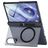 Mobigear Kickstand Coque Samsung Galaxy Z Fold 8 MagSafe Coque arrière Rigide Anti-Chocs avec Support Amovible - Noir