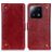 Mobigear Ranch Housse Xiaomi 13 Etui Porte-Monnaie - Bordeaux