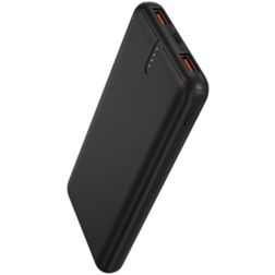 Mobiparts III - Batterie externe Triple USB / USB-C 10.000 mAh Power Delivery 22W - Noir