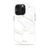 MIO iPhone 15 Pro MagSafe Plastique rigide Coque arrière - White Marble