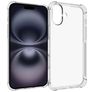 Mobigear Cushion Coque Transparente iPhone 16 Plus Coque arrière en TPU Souple - Transparent