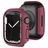 Mobigear Colors Coque Apple Watch - 41 mm Thin Coque Rigide - Bordeaux