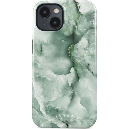 Burga Tough Coque iPhone 15 Coque arrière Rigide Anti-Chocs - Pistachio Cheesecake