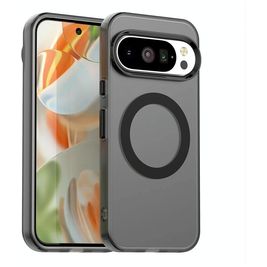 Mobigear Shockproof Coque Google Pixel 10 MagSafe Coque arrière Rigide - Noir