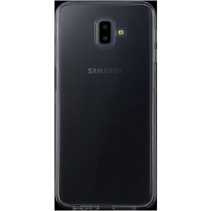 Mobigear Ultra Thin Coque Transparente Samsung Galaxy J6 Plus Coque arrière en TPU Souple Extra-fin - Transparent