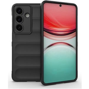 Mobigear Bumpy Coque Samsung Galaxy S26 Coque arrière en TPU Souple - Noir