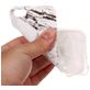 Mobigear Marble Coque iPhone SE (2016) Coque arrière en TPU Souple - Blanc