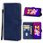 Mobigear Wallet Housse Samsung Galaxy M32 5G Etui Porte-Monnaie - Bleu
