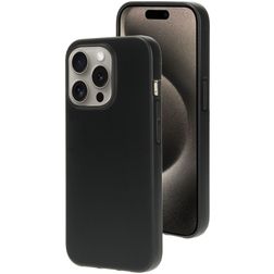 Mobiparts Classic iPhone 15 Pro TPU souple Coque arrière - Matt Black