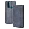 Mobigear Sensation Housse TCL 20 SE Etui Porte-Monnaie - Bleu