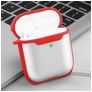 Mobigear Shockproof Coque Apple AirPods 1 Coque Rigide Antichoc - Rouge